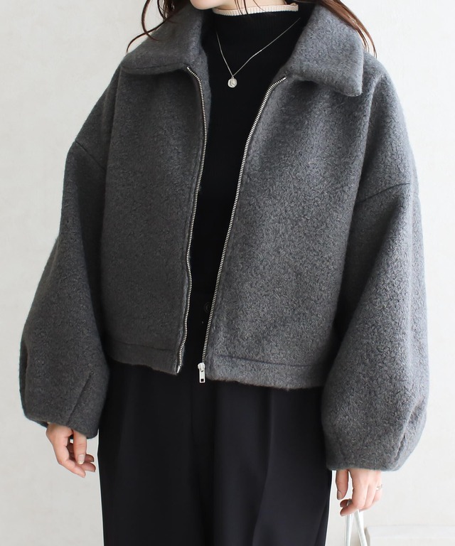 シープボアショートジャケット