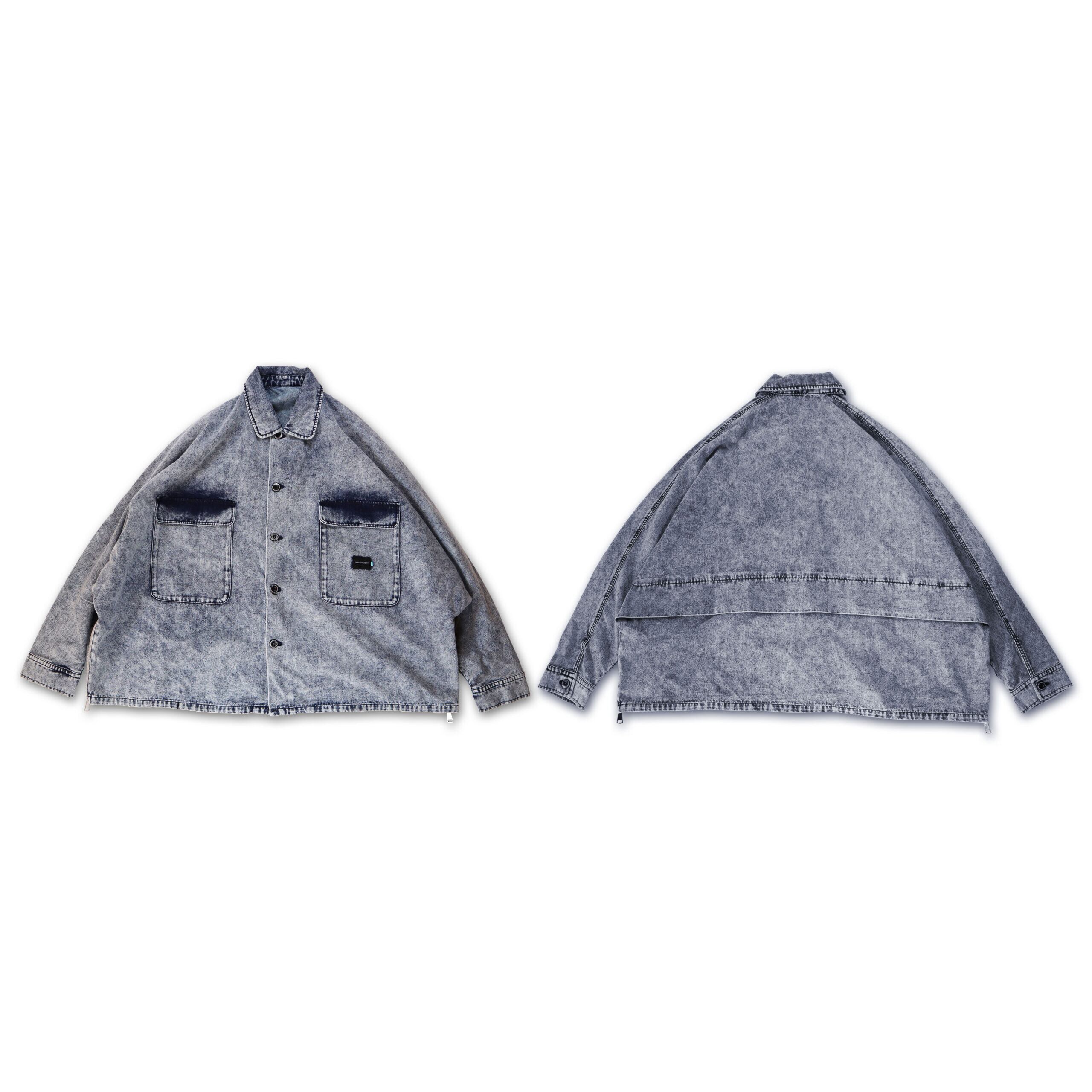 DOTS WIDE DENIM JACKET | DOTS COLLECTIVE