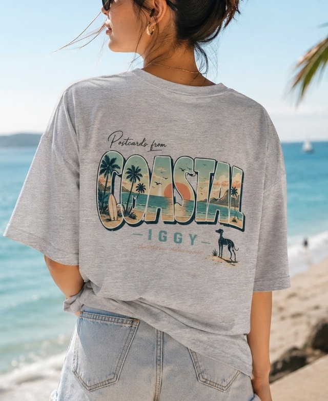 ≪COASTAL IGGY≫ビッグシルエットTシャツBT055