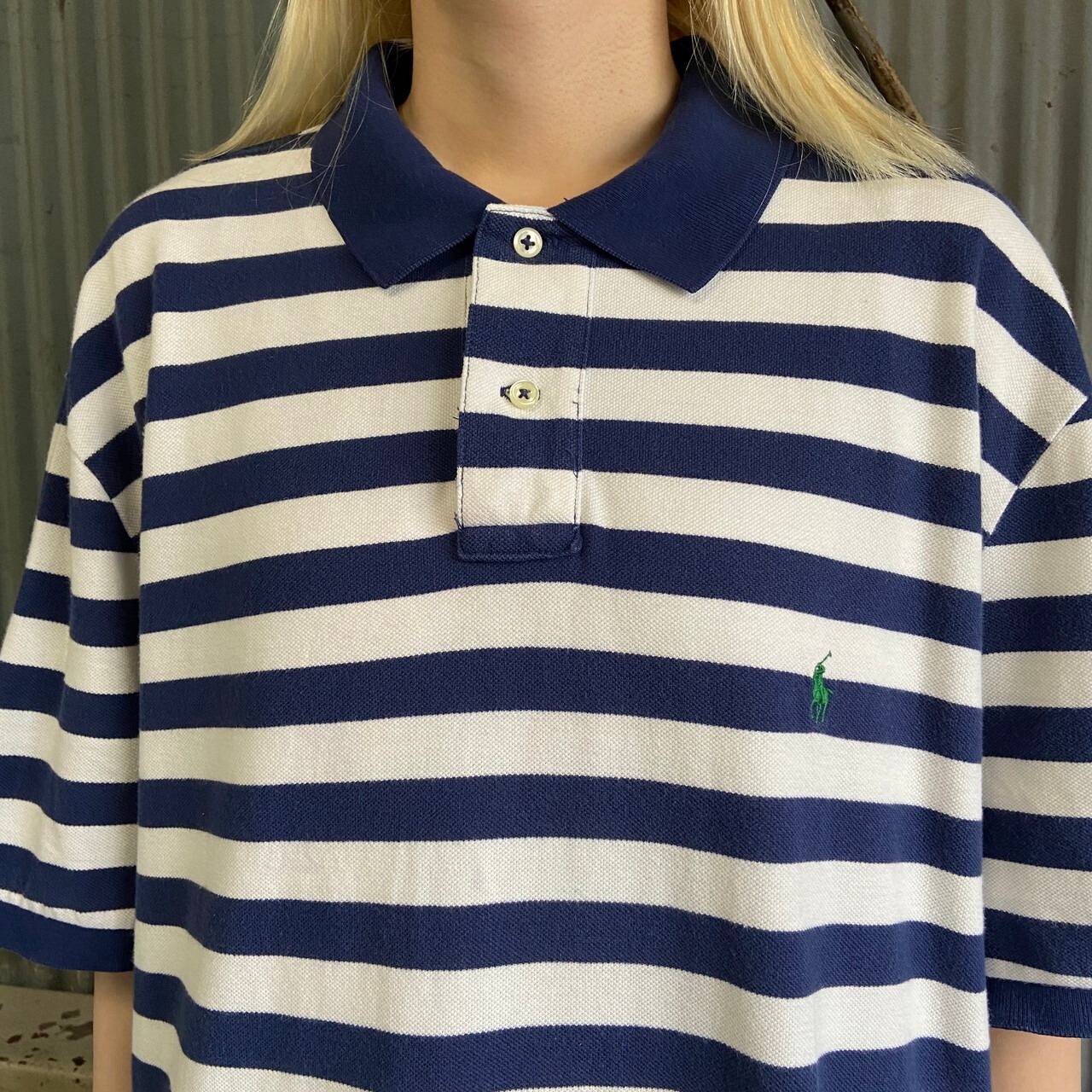 ビッグサイズ Polo by Ralph Lauren オールドラルフローレン 鹿の子 