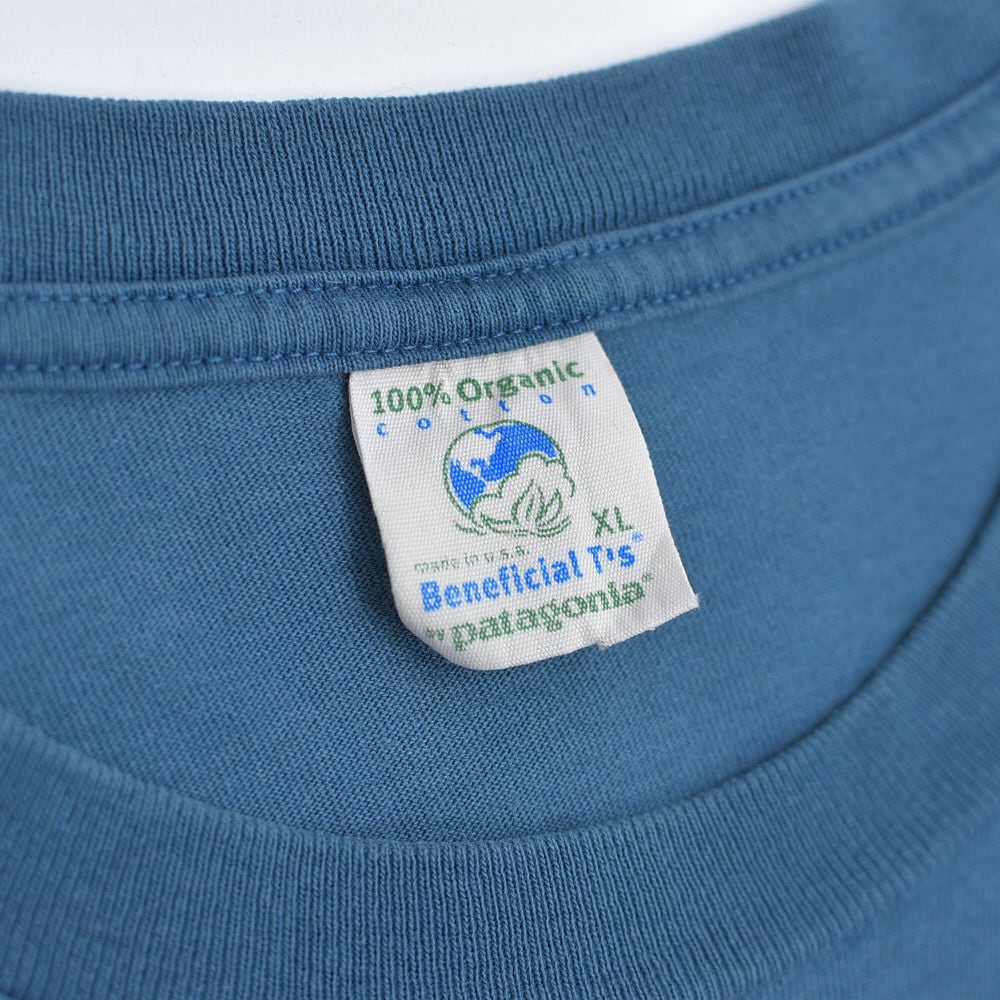 90s～ USA製 Patagonia パタゴニア Beneficial T's オーガニック