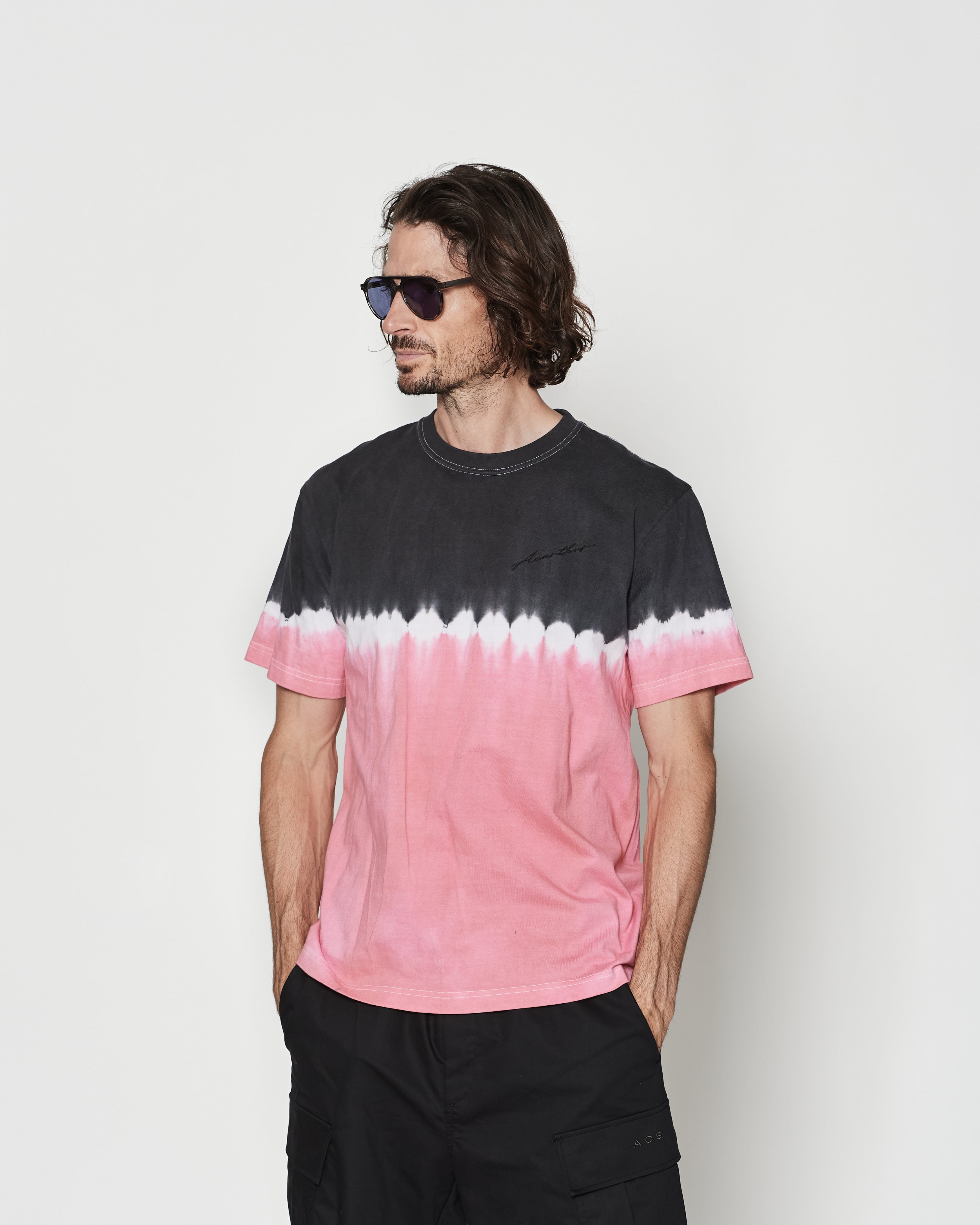 コントラスト タイダイ Tシャツ | ACANTHUS ONLINE STORE