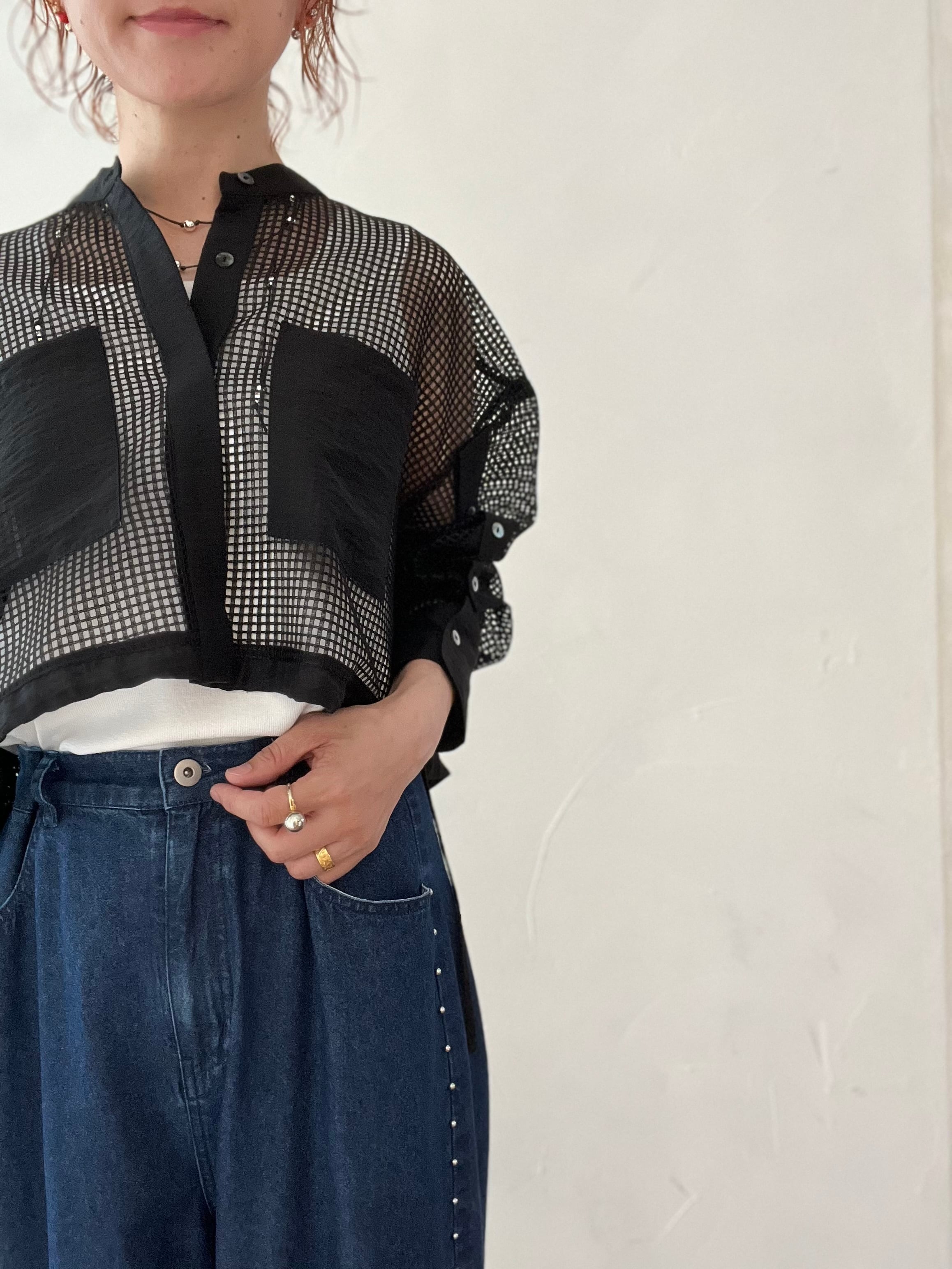 RISLEY】メッシュシャツ R2401-RBB662 | MIEL select shop