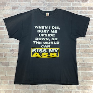 2000s KISS MY ASS T-SHIRT