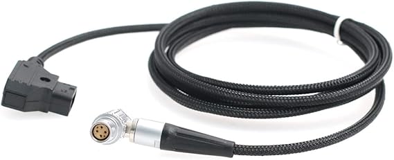 オーディオ機器 新着商品 Alvin's Cables オーディオケーブル ARRI Mini LFカメラ用 6ピンオス - 3.5mm TRS 直角