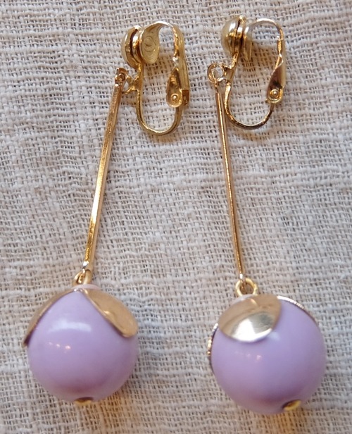 Design ball earring／デザイン ボール イヤリング