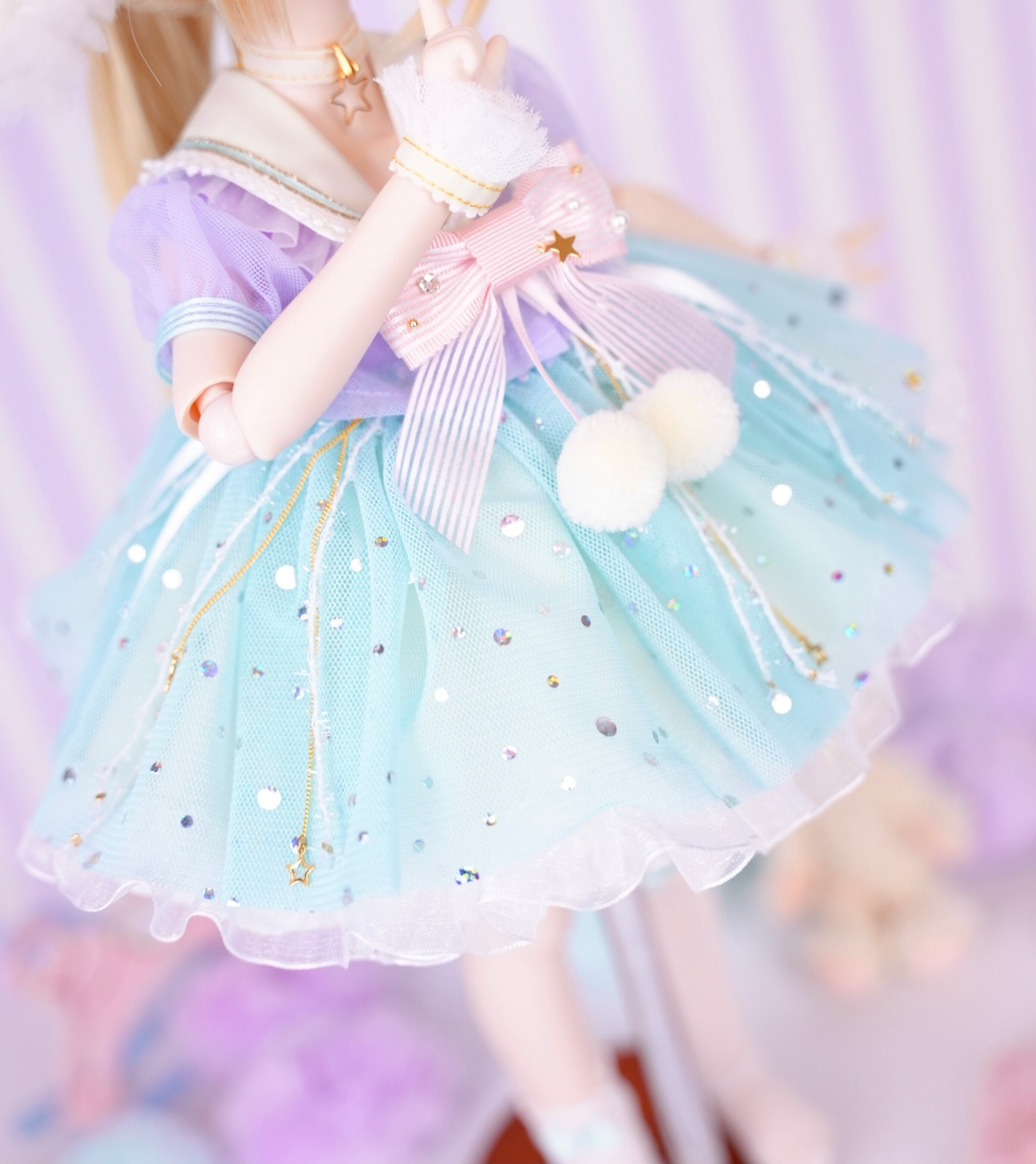 MDD / kumako対応OF【きらきら星のゆめドレス】MDD / kumako Outfit
