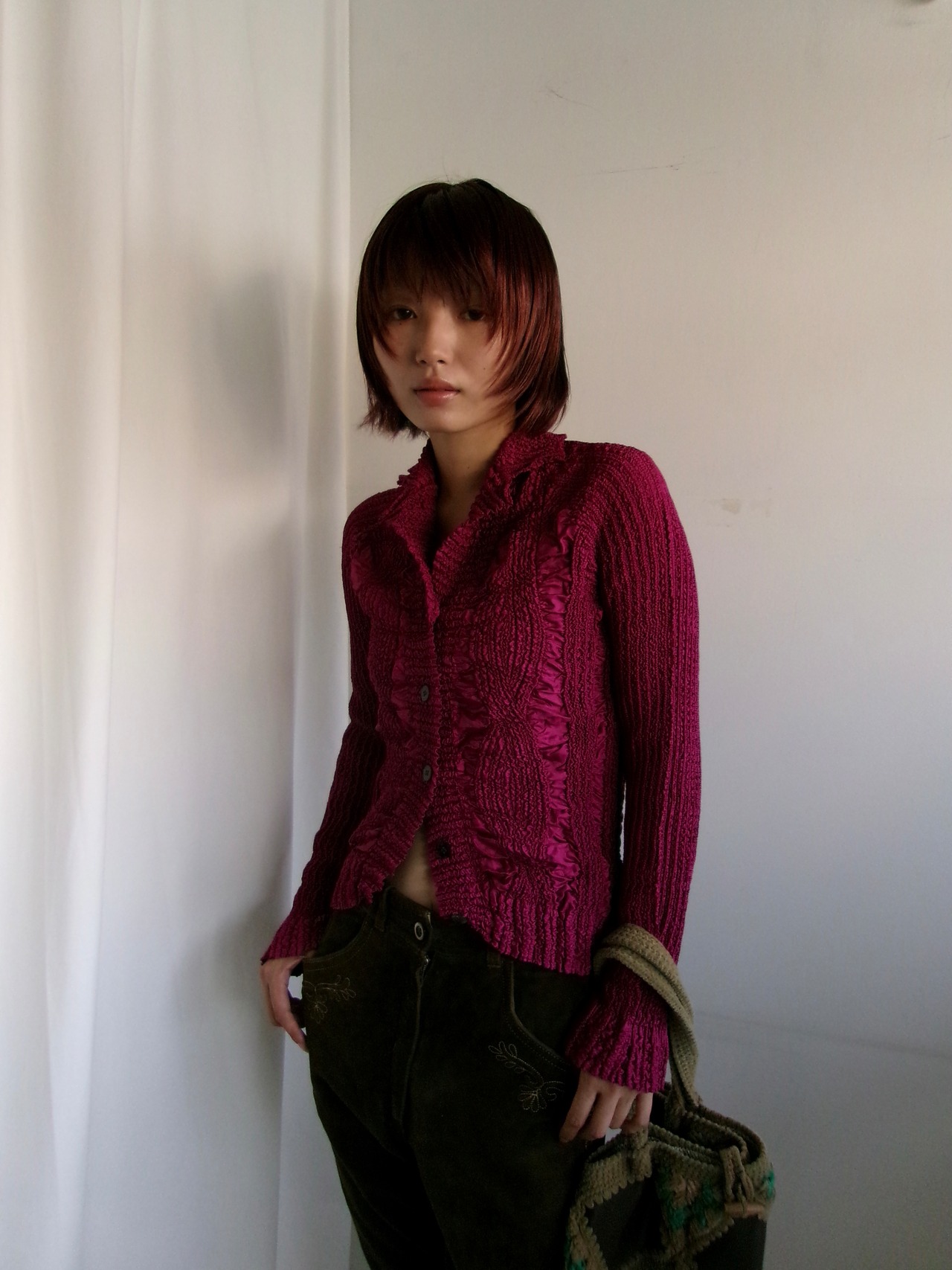 Creased design shirts