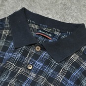 custom draw cord ocean pacific pattern polo shirt
