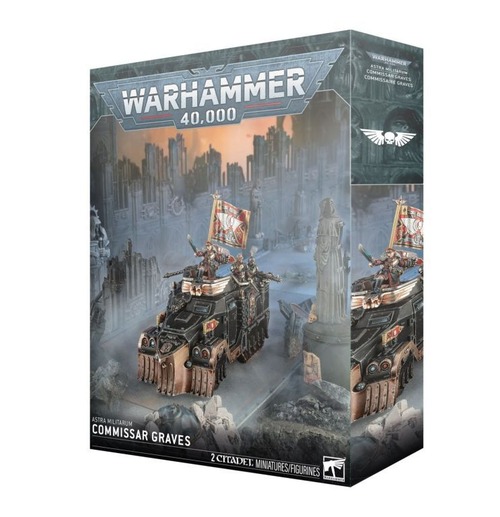 ウォーハンマー40K　アストラ・ミリタルム・政治将校グレイヴス