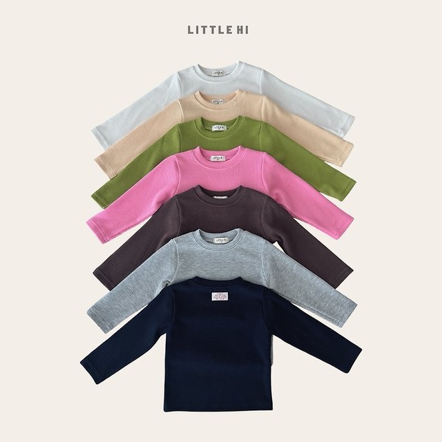 【取寄】LITTEL HI weeklyリブT｜秋服｜韓国子供服｜26/AT