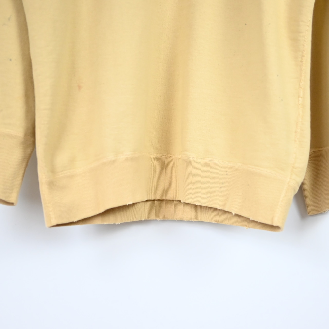 BOWWOW / REPAIRED FADED DOUBLE V SWEATSHIRT