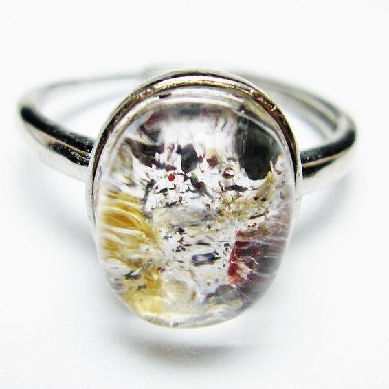 スーパーセブン 指輪 セイクリッドセブン リング フリーサイズ 20号 一点物 メール便可 [M便 1/20] 115-6853