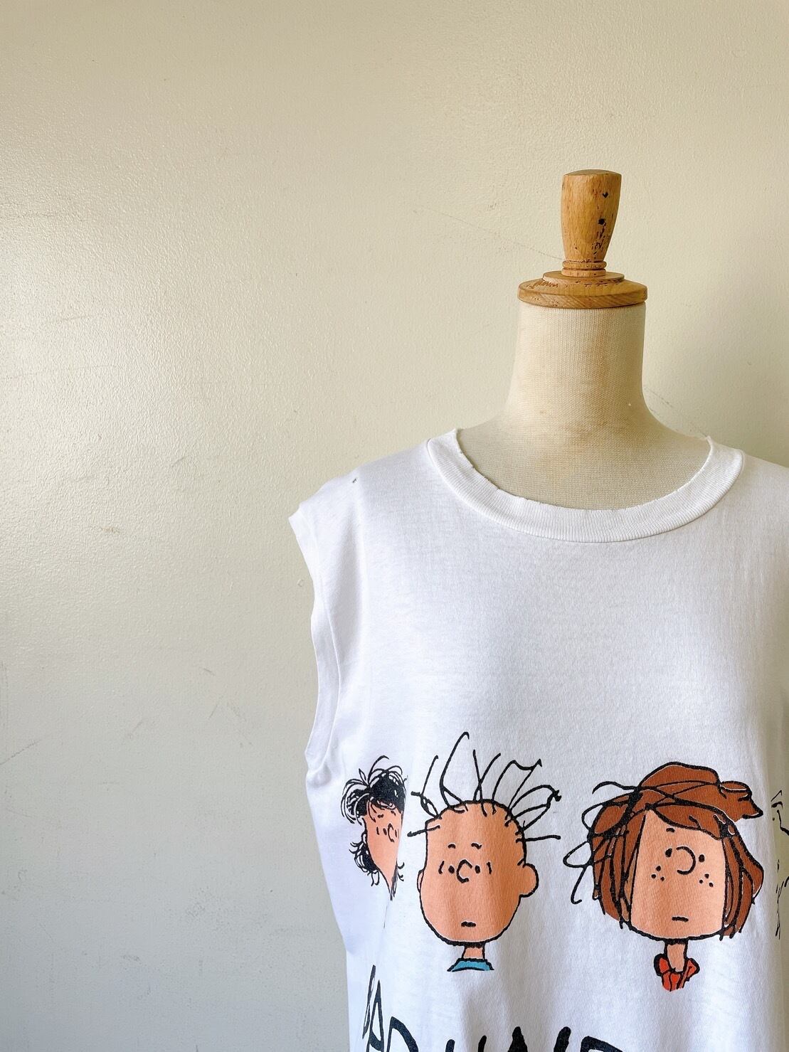 80年代~ PEANUTS ヴィンテージ N/S Tシャツ USA製 スヌーピー 80年代~ PEANUTS ヴィンテージ N/S Tシャツ USA製 スヌーピー