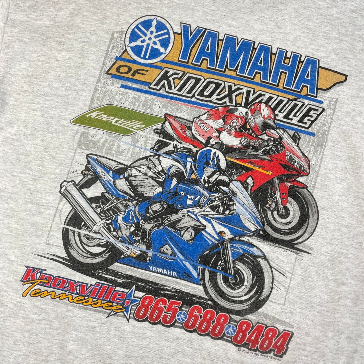 80s 90s YAMAHA ヤマハ　モトクロス　バイク　ヴィンテージ　Tシャツ