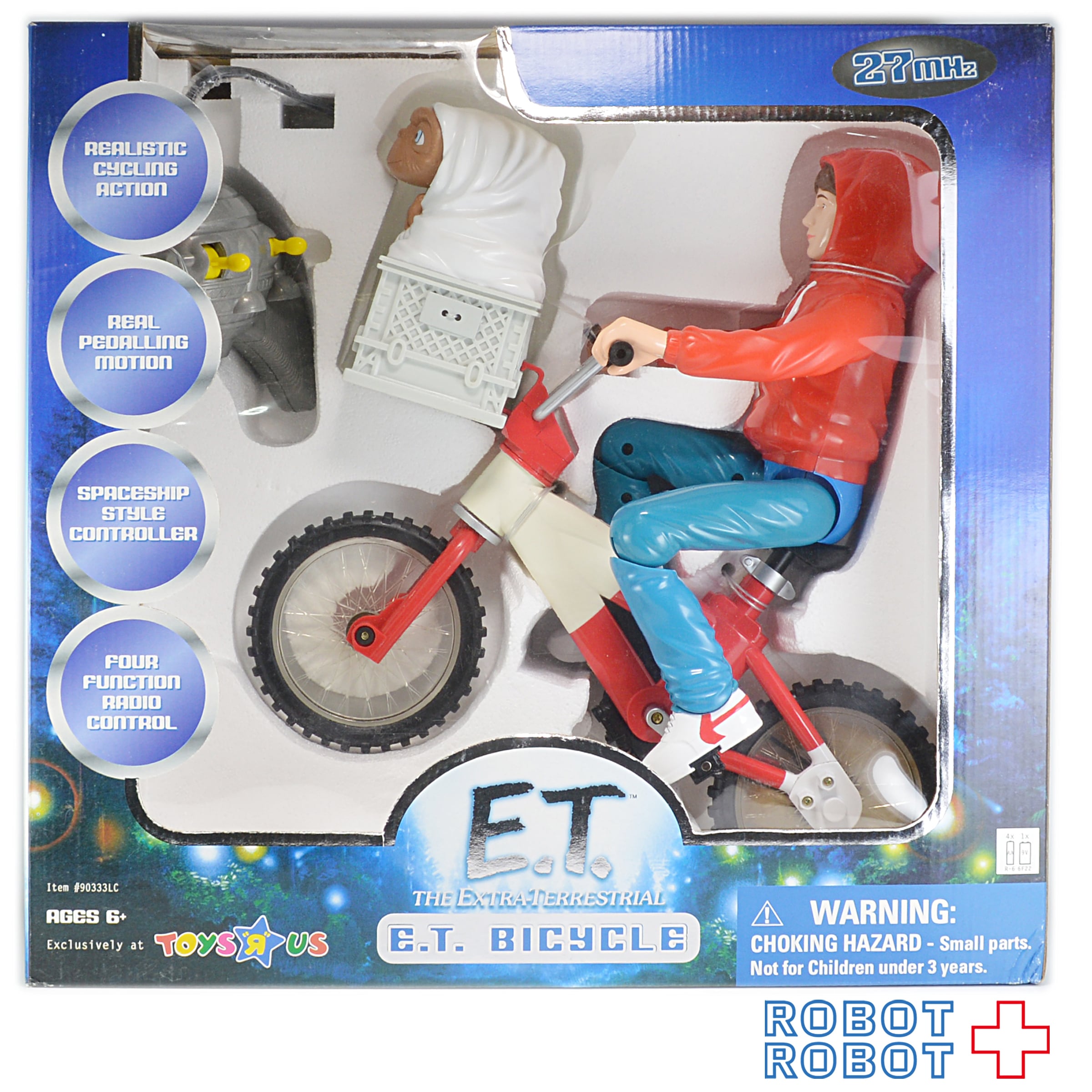 【希少】E.T. BICYCLE 映画「E.T.」名シーン ラジコン トイザらス