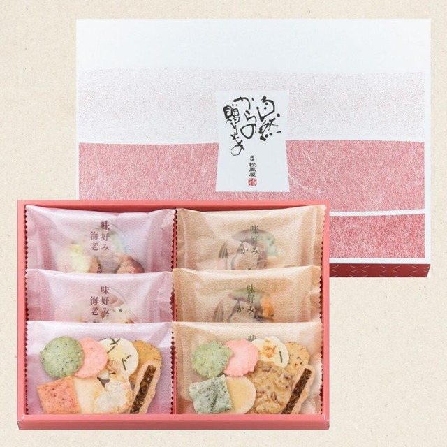 〈尾張松風屋〉味好み（海の幸）　6袋入