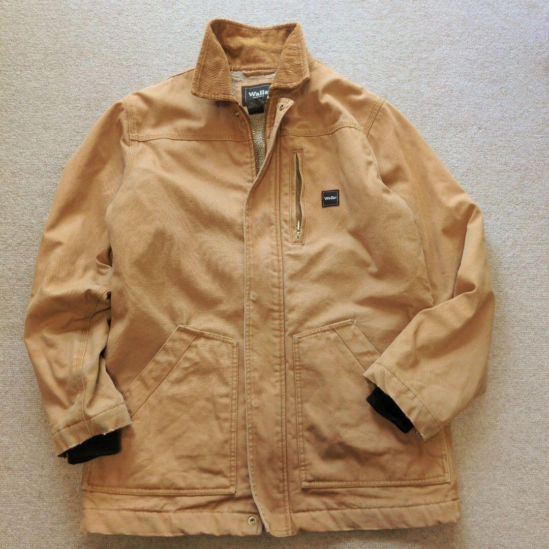 Wallsダックジャケットデトロイトジャケット90sキャメル古着vintage