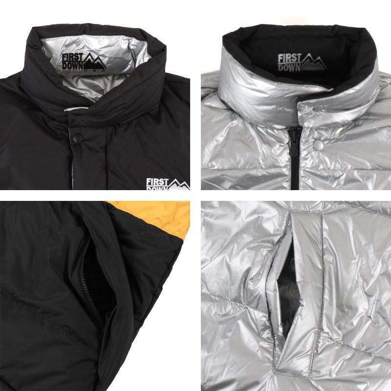 FIRST DOWN ファーストダウン リバーシブルダウンジャケット SWITCH