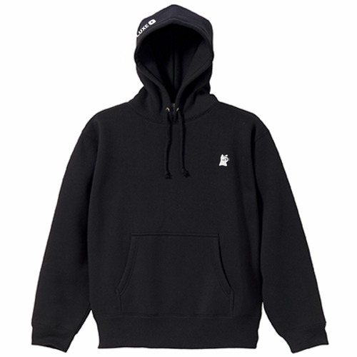 小岩デラックスBig silhouette pullover Parker 10.0oz 【Black】