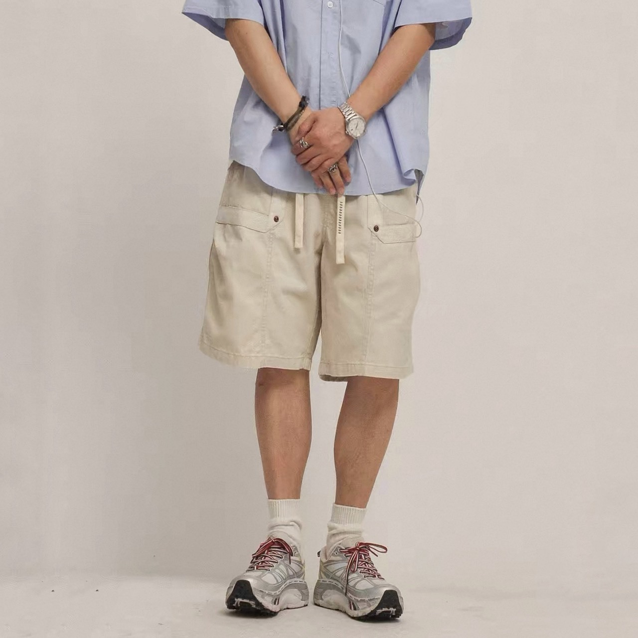 Flap pocket work shorts 1488 - 8