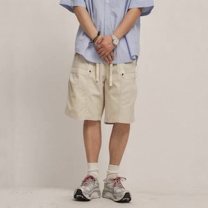 Flap pocket work shorts 1488