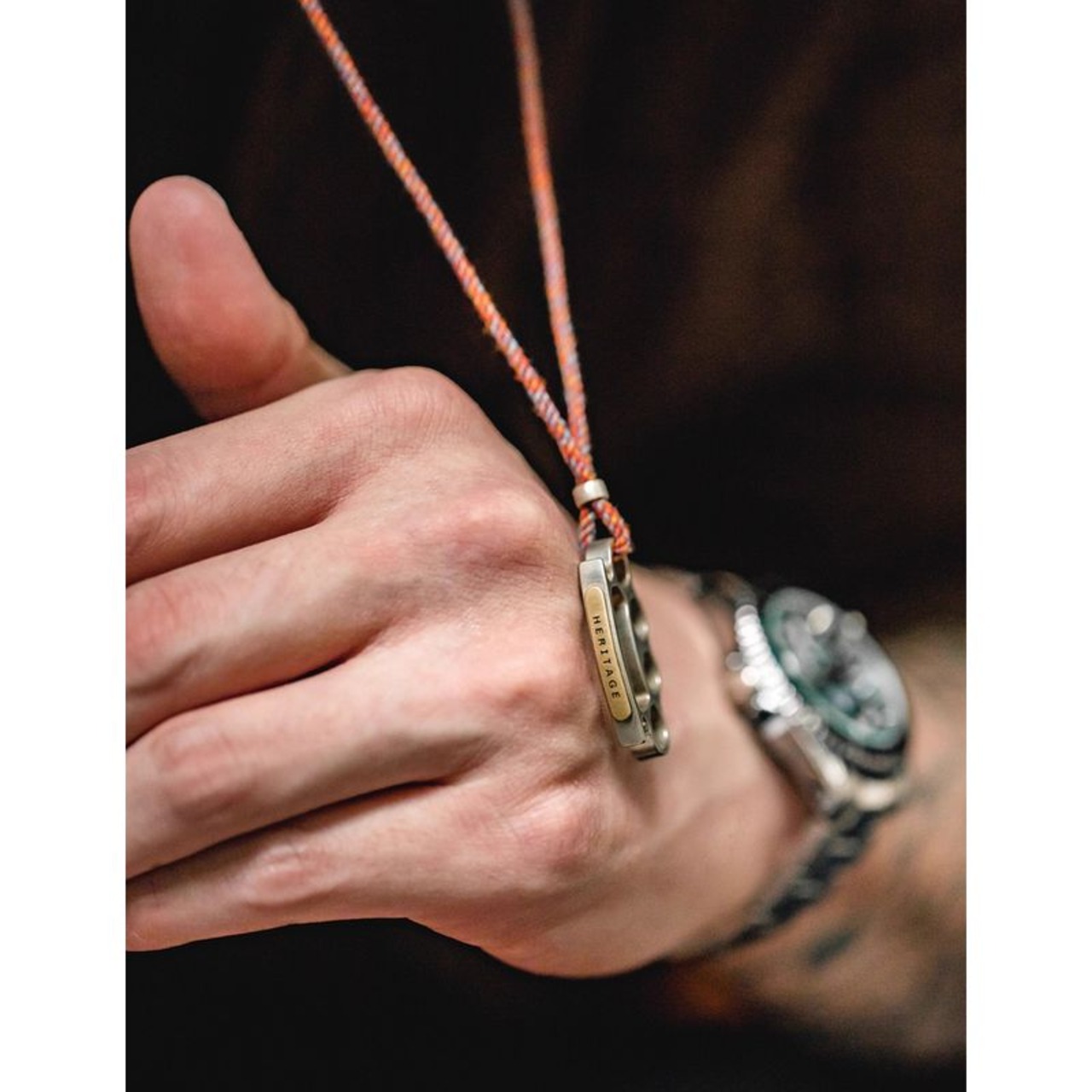 ナックルモチーフネックレス 10084