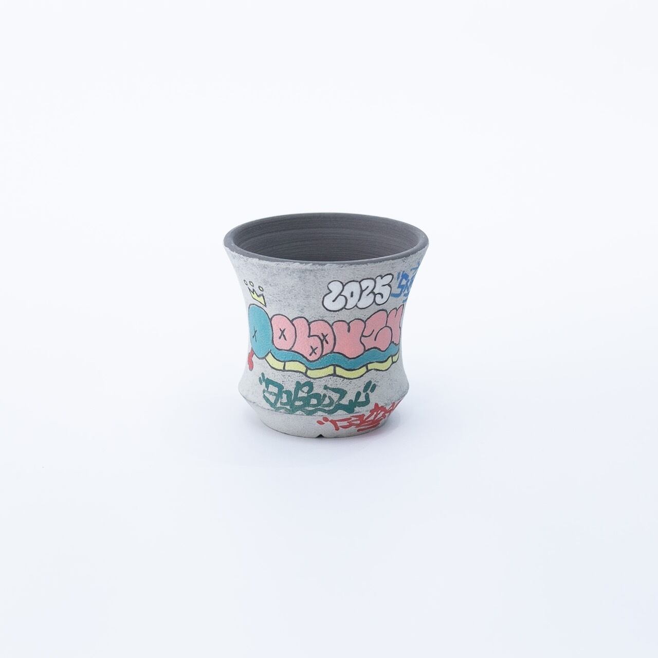 【新着】ハイパーポットクリエイター "阿萬" × aobouzu グラフィティ鉢 3【干支鉢 巳年2025ver】