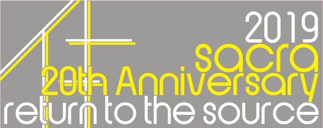 sacra 20th Anniversary フェイスタオル