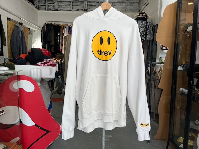 DREW HOUSE MASCOT SWEAT HOODIE WHITE LARGE 197150