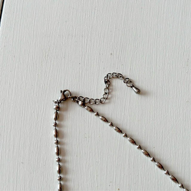 316L Peanuts ball necklace (N226)