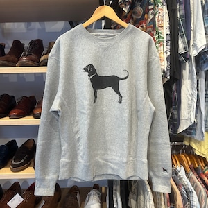 THE BLACK DOG SWEAT SHIRT GRAY