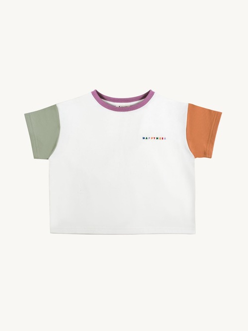 《即納》Happymess / child cotton t-shirt - multicoloured 1-2y