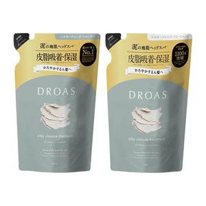 DROAS Silky Cleanse Shampoo / Treatment Refill 350ml
