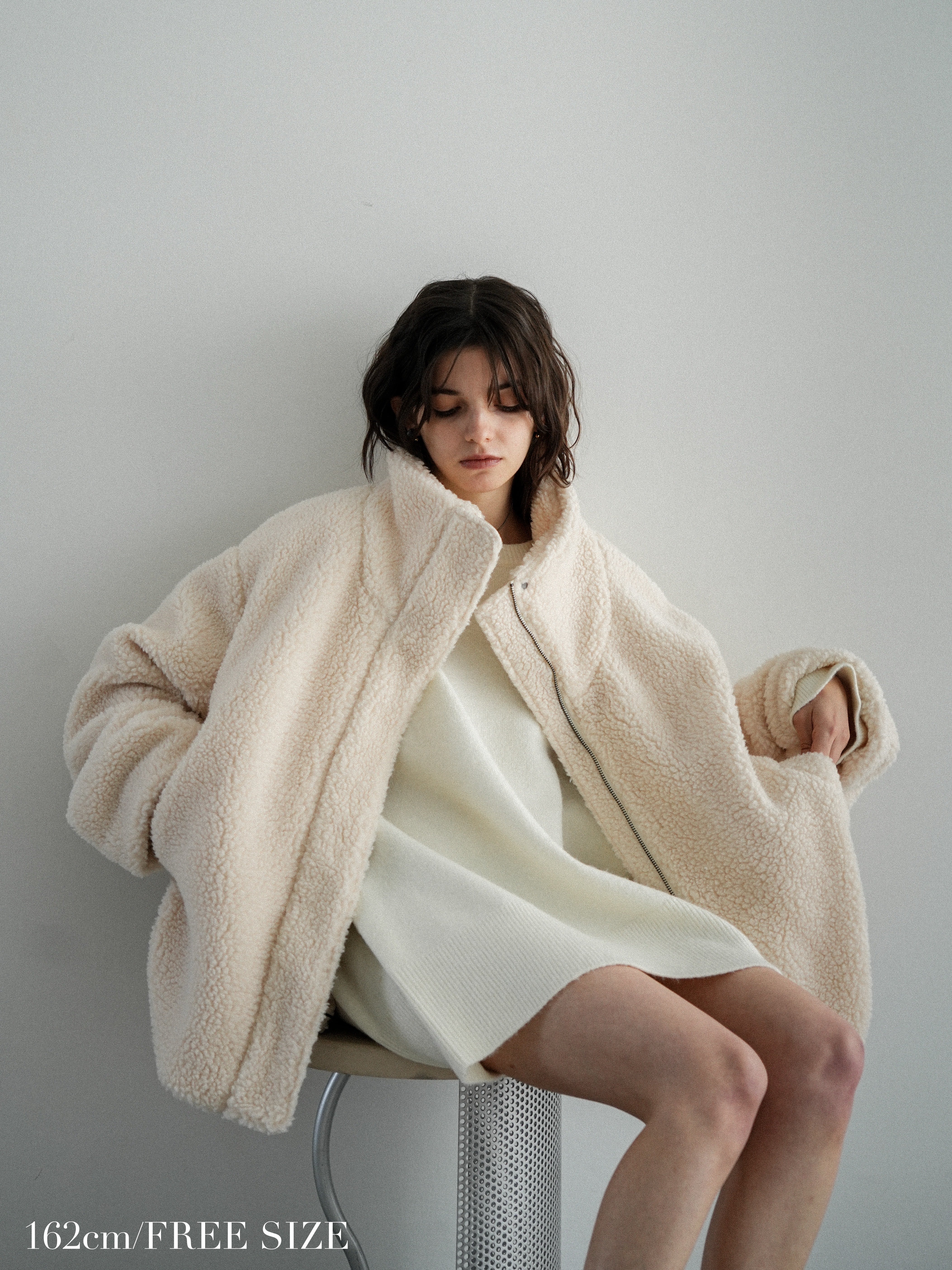 JAPAN MADE】ballonn boa coat | Katrin TOKYO