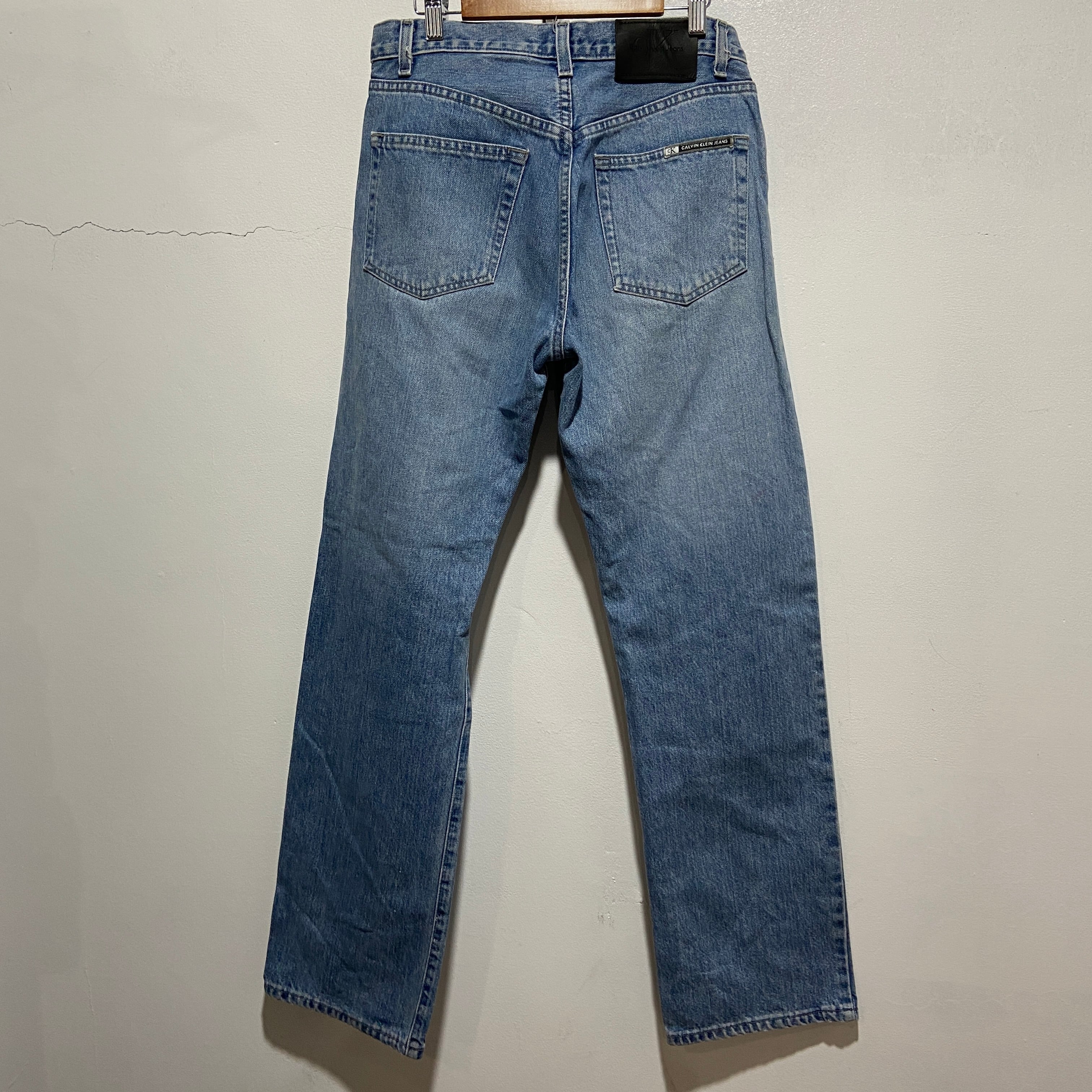 00s CALVIN KLEIN JEANS リネンパンツ W32