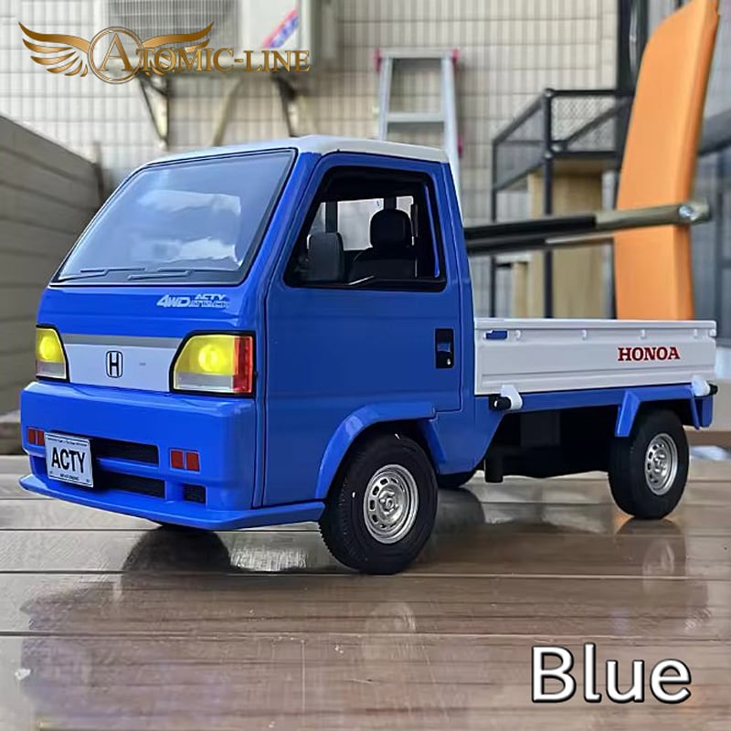 1/15 ホンダ アクティ 青 HA04 Honda Acty 4WD ミニカー HONDA アクティ 4WD 1/18 ミニカー 全2色 ライト点灯 エンジンサウンド