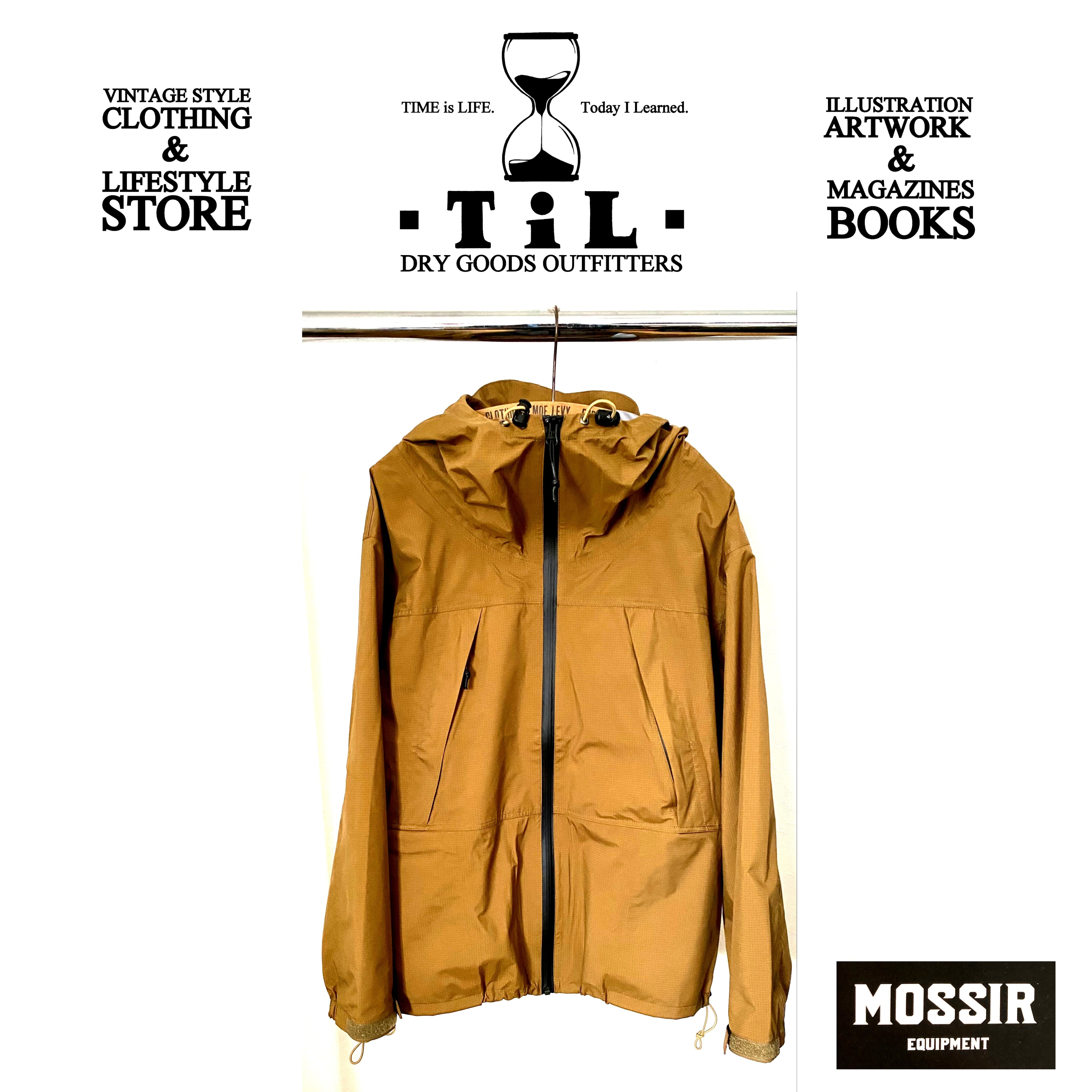 「MOSSIR」 Hawke eVent Waterproof モシール ホーク イーベント ウインドブレーカー　コヨーテ