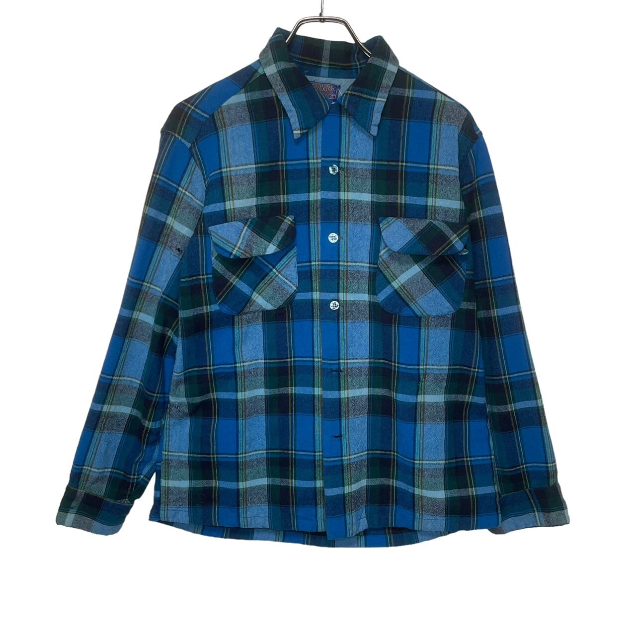 Pendleton チェック柄ネルシャツ いたま ウール100%
