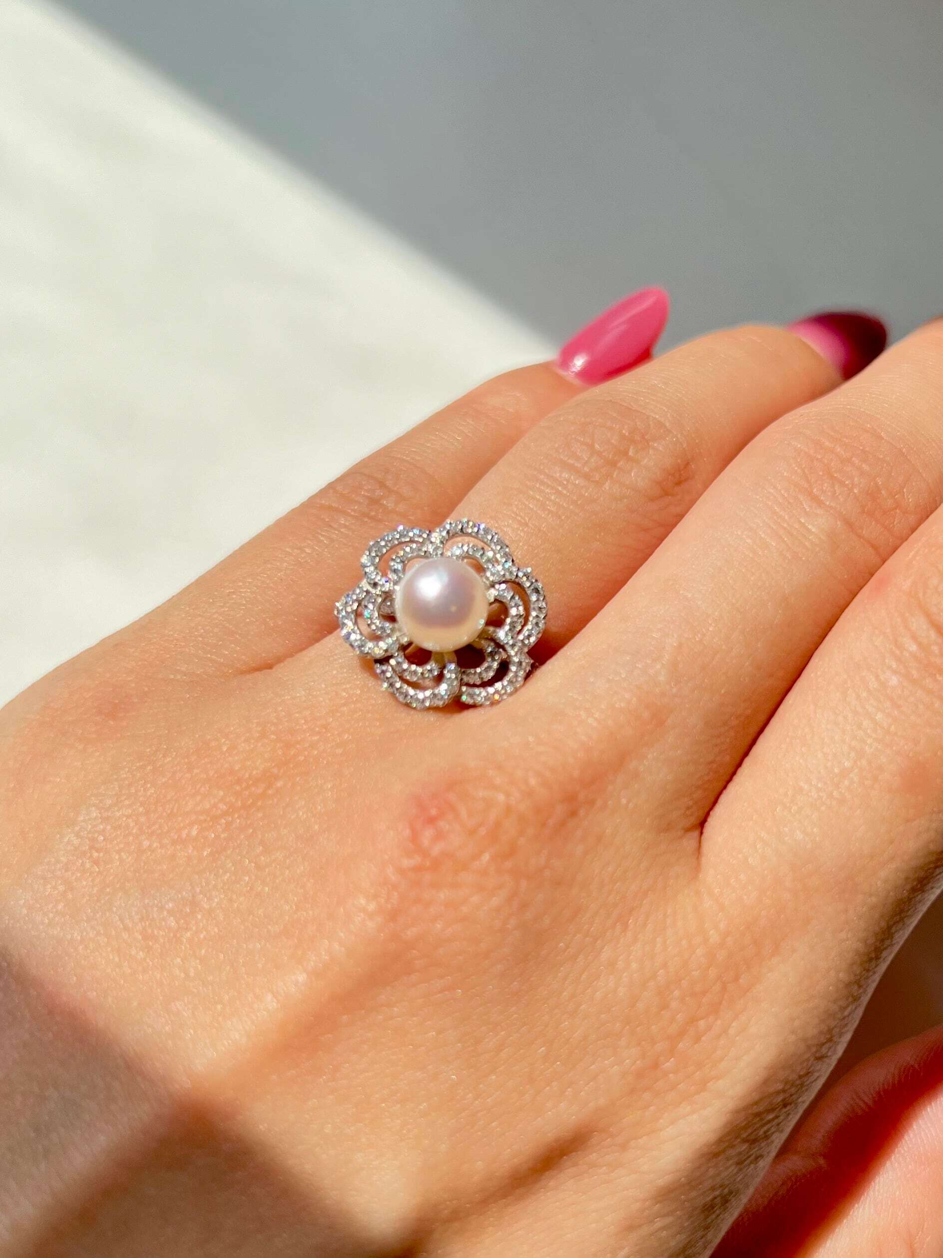 デイジーリング（パール） | GEM QUEEN