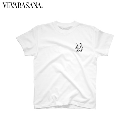 VEVARASANA®︎ シンプルロゴTシャツ