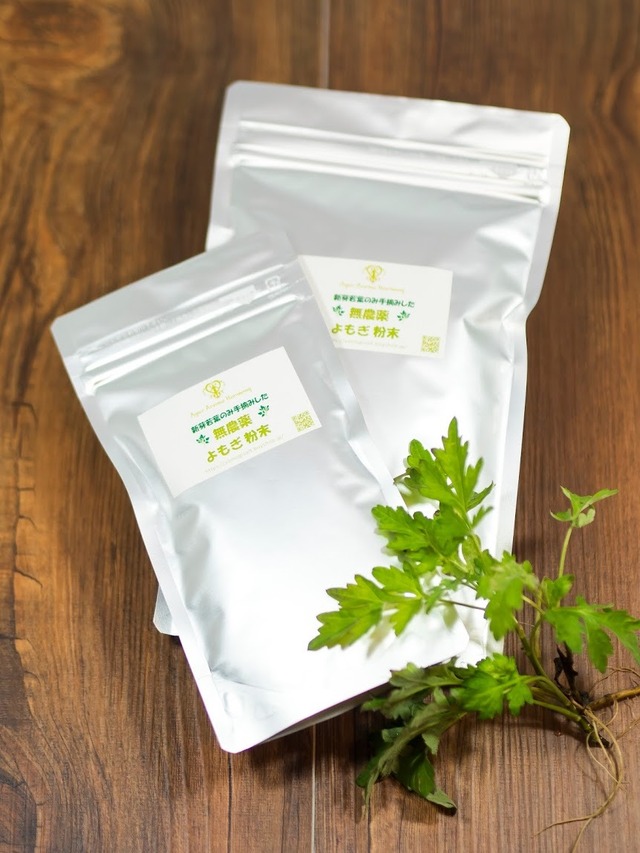 【毎月定期便】新芽よもぎ粉末 大袋150g（ 送料無料 ）