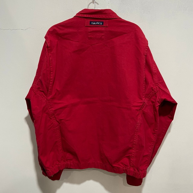 『送料無料』90s nautica ノーティカ　ジップアップジャケット　ワンポイント　XL