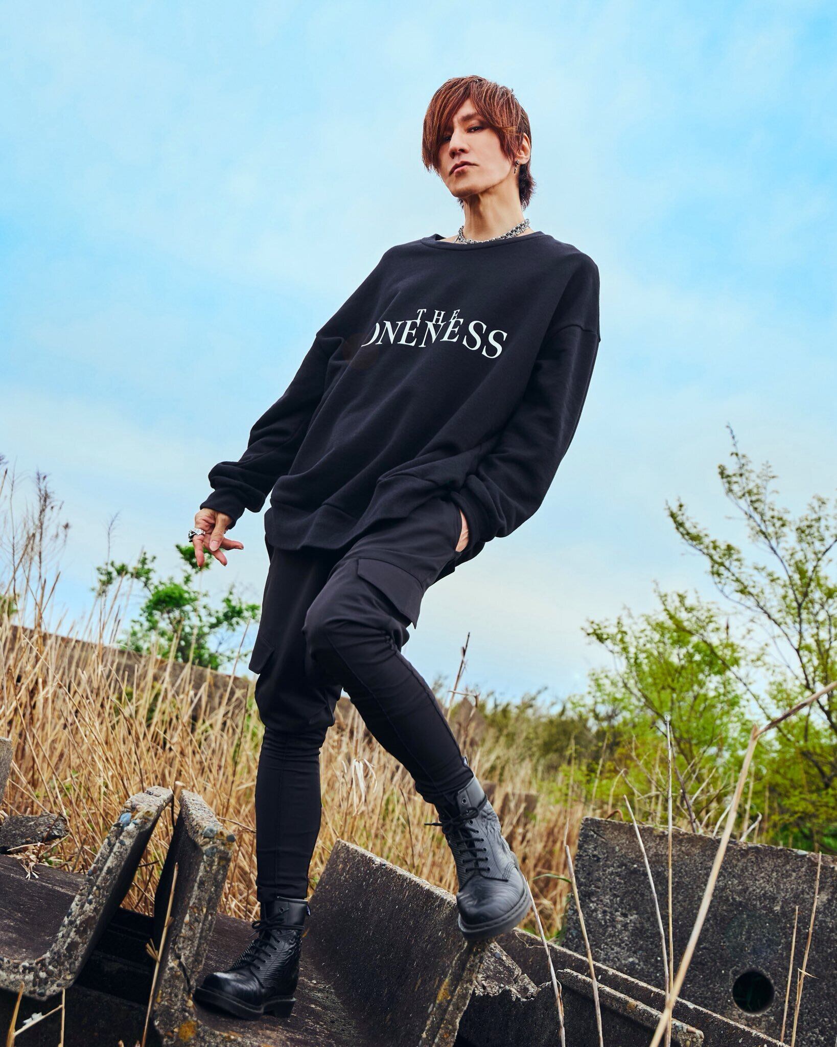 THE ONENESS Logo T-Shirt ST07-050-Logo | DETRUIRE
