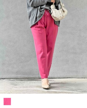 《事務所移転SALE!》両面起毛ドロストパンツ　テーパードパンツ【 日本製 / 手洗い可 】