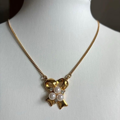 クレージュ　パール　ネックレス　#78