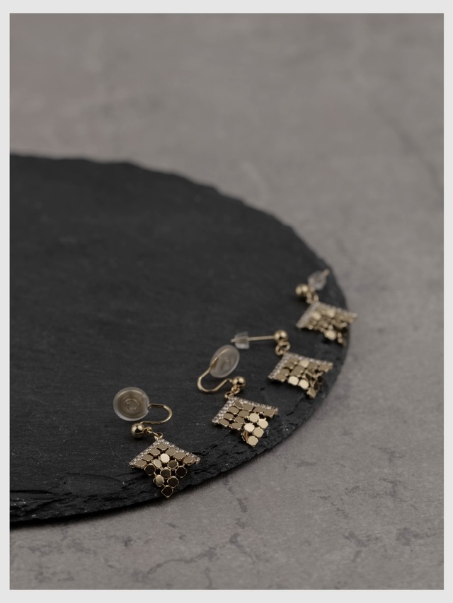 Earring/Pierce -Gold-