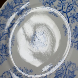 SARREGUEMINES  Plate / サルグミンヌ プレート【C】〈 フランス食器・皿・花リム・フランスアンティーク・アンティークプレート・ブロカント・ヴィンテージ 〉113148