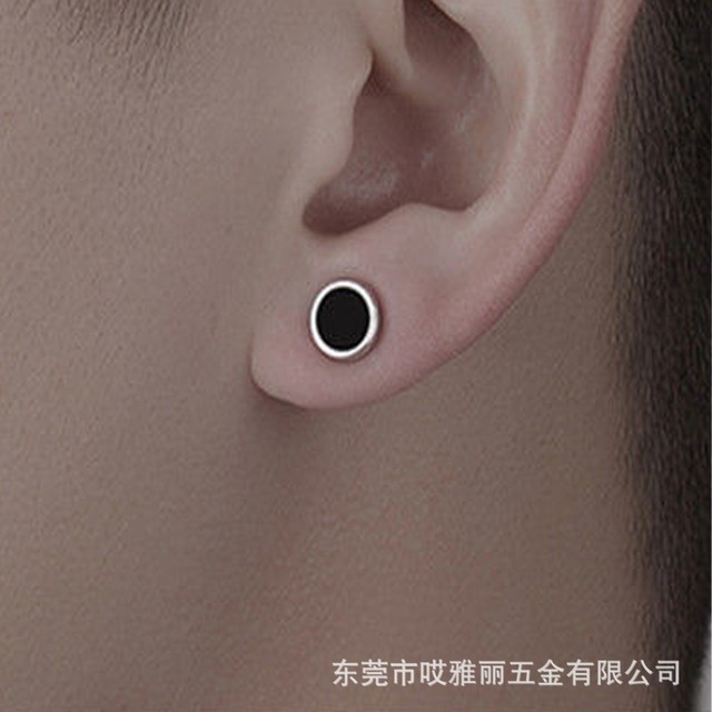 雅麗 メンズ 耳の穴のない耳クリップピアス