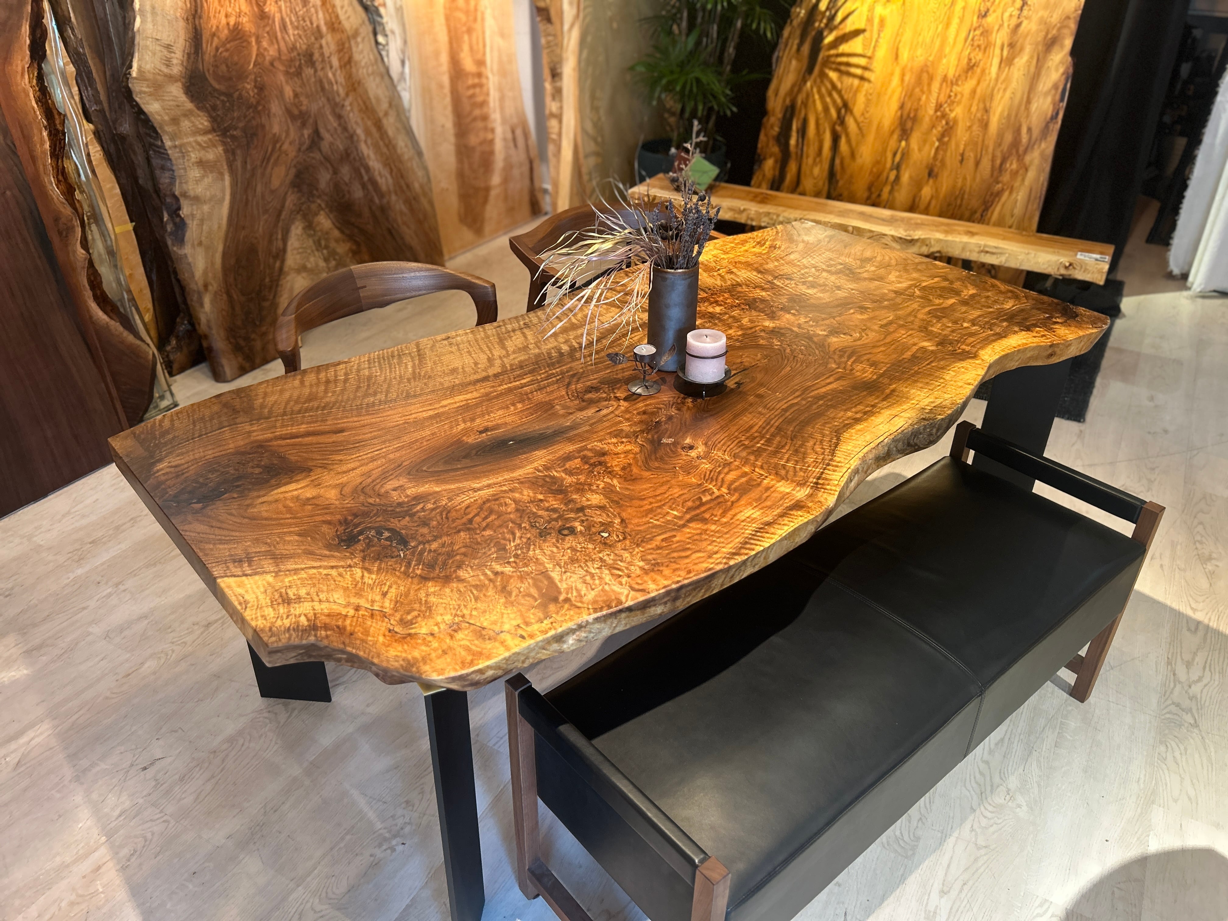 Bilcoast ビルコースト ウォルナットSTバーナーテーブル900 Bilcoast